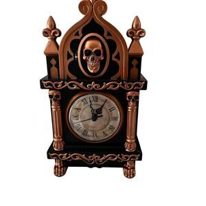 Tekky Animated Skull Clock great condition